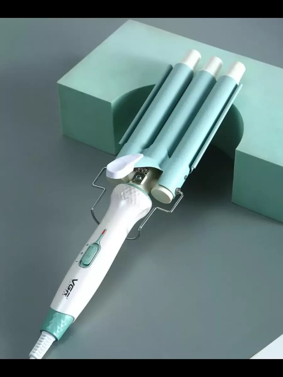 VGR V-595 Тройная плойка для волн